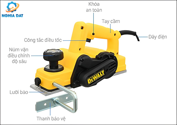 Máy bào điện Dewalt