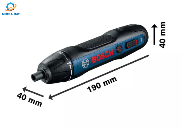 Máy vặn vít bằng pin 3.6V Bosch Go 2 (2 mũi vít) Bosch