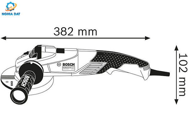 Máy mài góc GWS 18-125 L Bosch