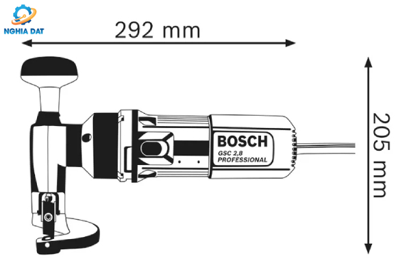 Máy cắt tôn GSC 2.8 Bosch