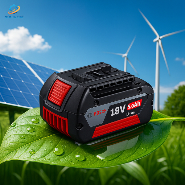 Khám phá công nghệ pin Lithium-ion tiên tiến trên máy Bosch