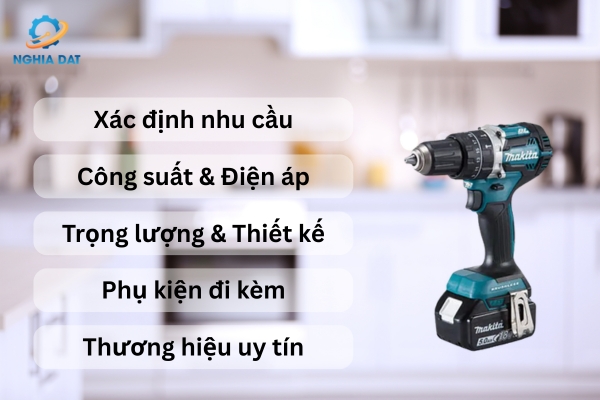 Nên mua máy khoan gia đình loại nào phù hợp?