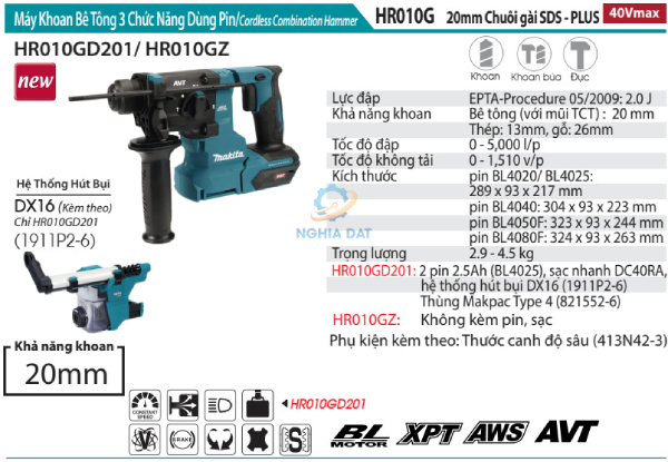 Tiêu chí chọn mua máy khoan pin Makita chất lượng