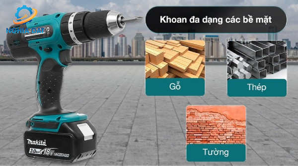 Tại sao nên chọn mua máy khoan pin Makita