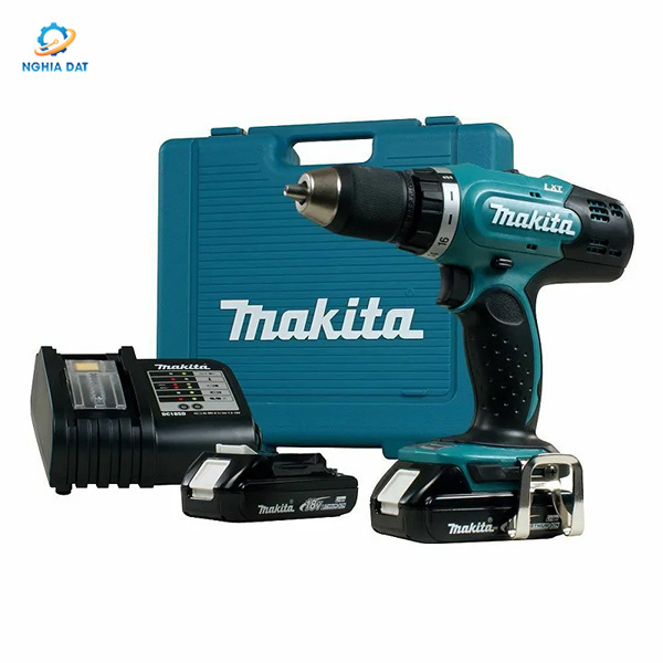 Máy khoan và vặn vít dùng pin(18v) MA-DDF453SYE Makita