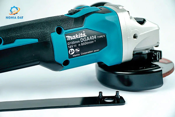 Máy mài góc dùng pin(100mm/công tắc trượt/bl)(18v) MA-DGA404RTJ2 Makita