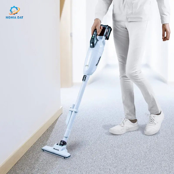 Máy hút bụi dùng pin(màu trắng/bộ lọc hepa/bl)(40v max) MA-CL001GZ19 Makita