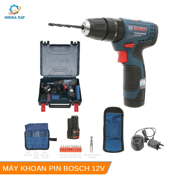 Top 5 máy khoan pin Bosch 12V bán chạy nhất