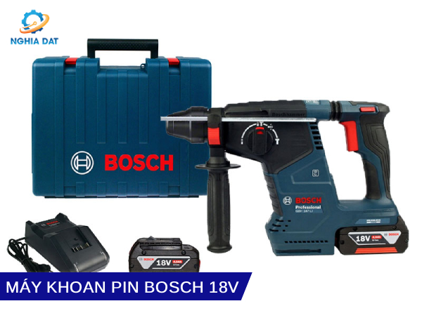 Máy khoan pin Bosch 18V loại nào tốt nên dùng