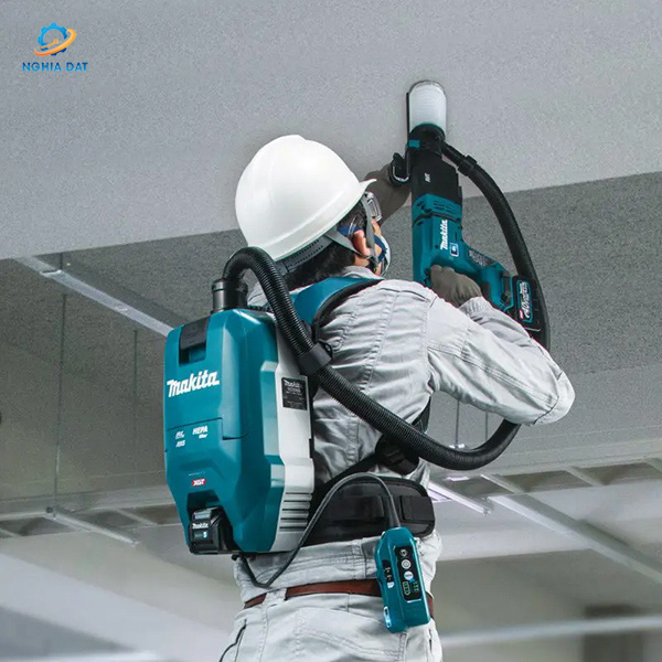 Máy hút bụi đeo vai dùng pin(hepa/aws/2l/bl)(40v max) MA-VC009GZ Makita