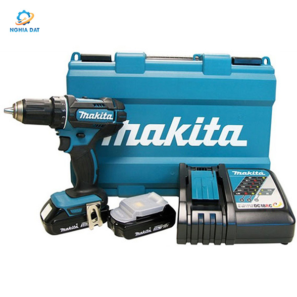 Máy khoan và vặn vít dùng pin(18v) MA-DDF482RAE Makita