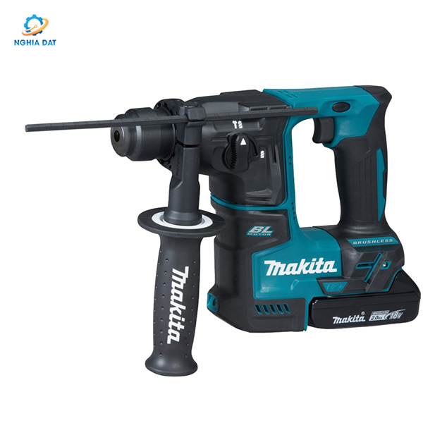 Máy khoan động lực dùng pin(chuôi gài sds-plus/17mm/bl)(65 cái phụ kiện)(18v) MA-DHR171FJX1 Makita