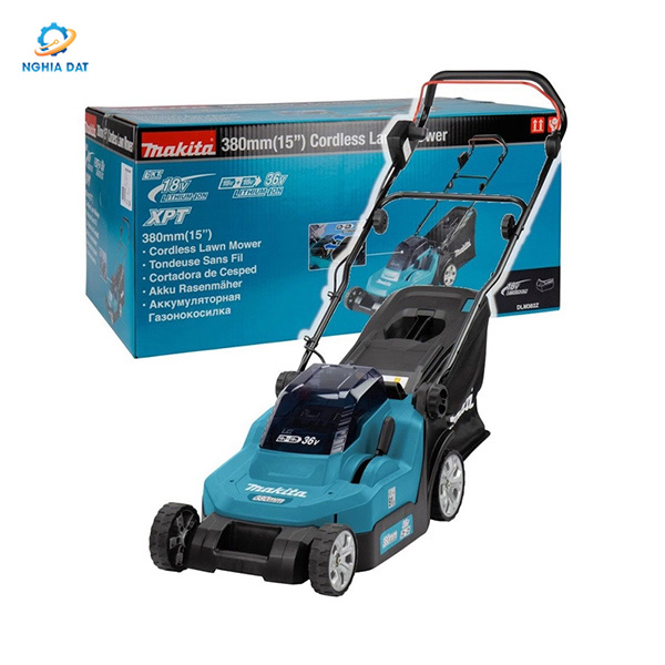 Máy cắt cỏ đẩy dùng pin(380mm)(18vx2) MA-DLM382Z Makita