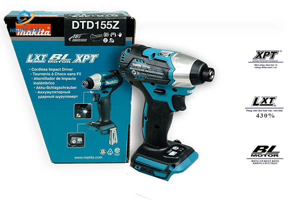 Máy vặn vít dùng pin(bl)(18v) MA-DTD155Z Makita