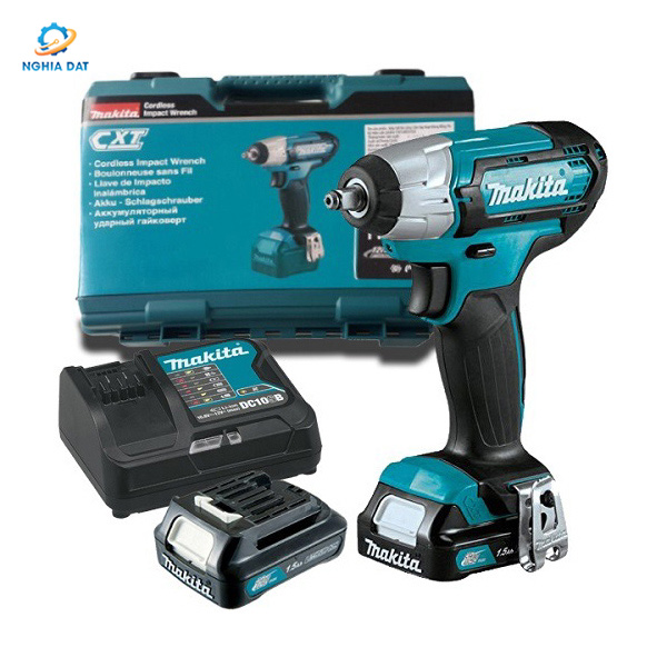 Máy siết bu lông dùng pin(9.5mm/bl)(12v max) MA-TW160DSYE Makita