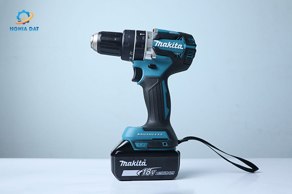 Máy khoan búa, vặn vít dùng pin(bl)(18v) MA-DHP484RFE Makita