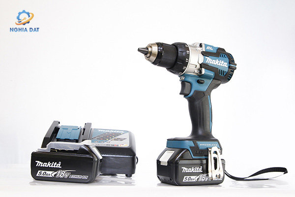 Máy khoan búa, vặn vít dùng pin(bl)(18v) MA-DHP489RTJ Makita