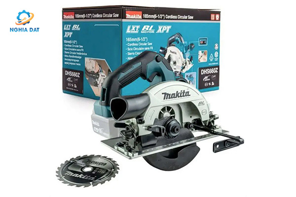Máy cưa đĩa dùng pin(165mm/bl)(18v) MA-DHS660Z Makita