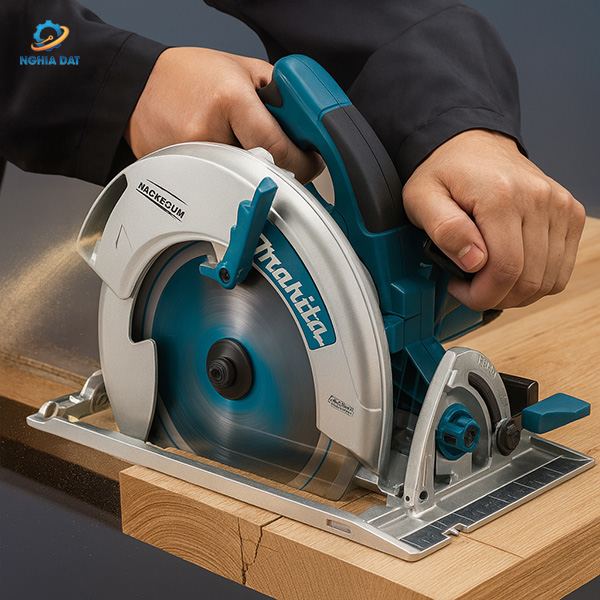 Máy cưa đĩa dùng pin(190mm)(18vx2) MA-DHS710Z Makita