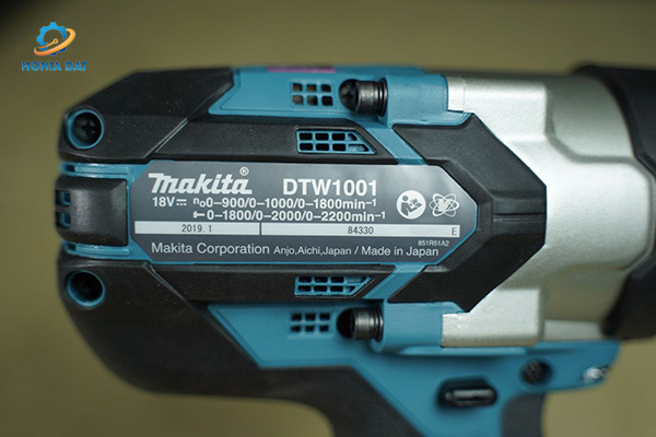 Máy siết bu lông dùng pin(19mm/bl)(18v) MA-DTW1001RTJ Makita