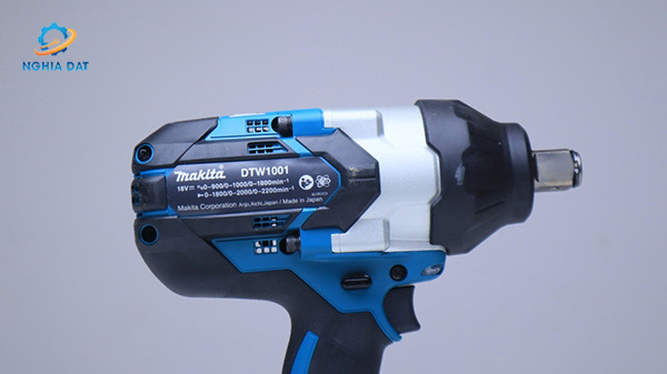 Máy siết bu lông dùng pin(19mm/dây đeo/bl)(18v) MA-DTW1001ZX2 Makita