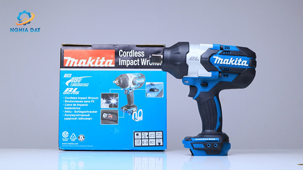 Máy siết bu lông dùng pin(19mm/dây đeo/bl)(18v) MA-DTW1001ZX2 Makita