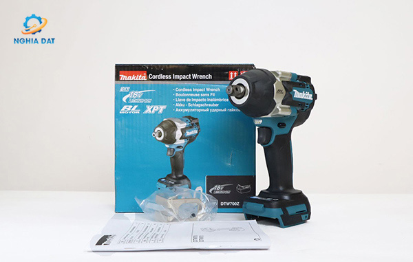 Máy siết bu lông dùng pin(12.7mm/bl)(18v) MA-DTW700Z Makita