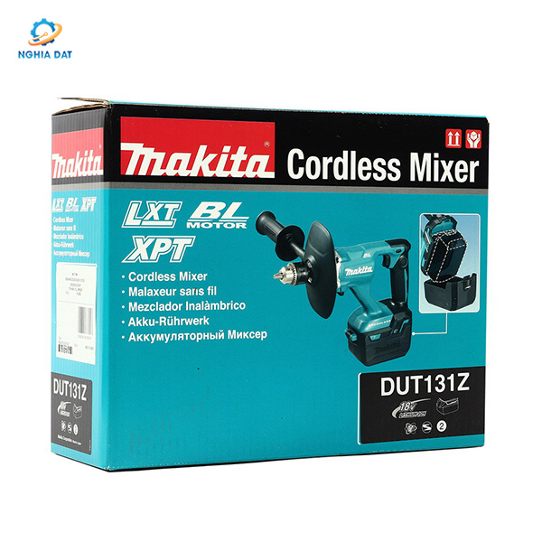 Máy trộn sơn dùng pin(bl)(18v) MA-DUT131Z Makita