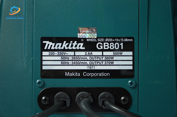 Máy mài 2 đá(205mm) MA-GB801 Makita