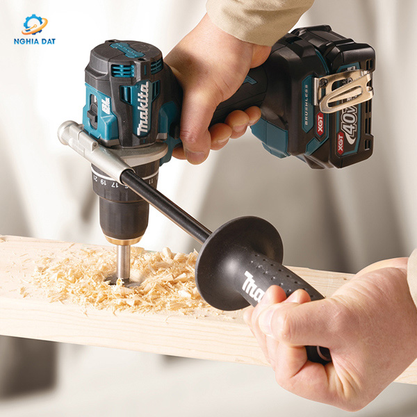 Máy khoan búa và vặn vít dùng pin(bl)(40v max) MA-HP002GA201 Makita