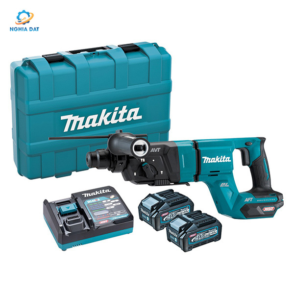 Máy khoan bê tông 3 chức năng dùng pin(40vmax) MA-HR007GM201 Makita