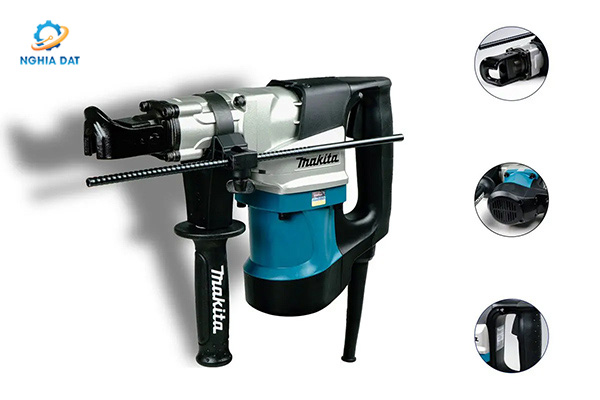 Máy khoan bê tông(chuôi lục giác 17mm/35mm) MA-HR3530 Makita