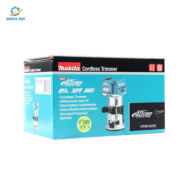 Máy đánh cạnh dùng pin(bl)(40v max) MA-RT001GZ23 Makita