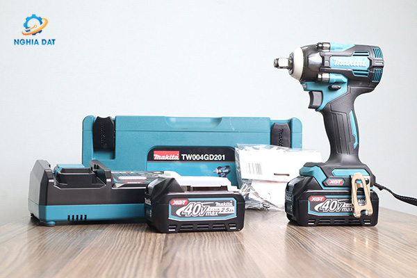 Máy siết bu lông dùng pin(12.7mm/dây đeo/bl)(40vmax) MA-TW004GD201 Makita