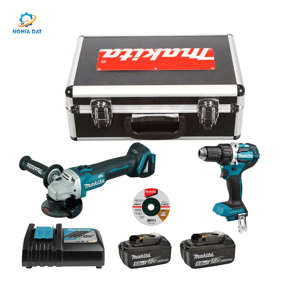 Bộ sản phẩm(ddf484＋dga404)(18v) MA-DLX2426TX1 Makita