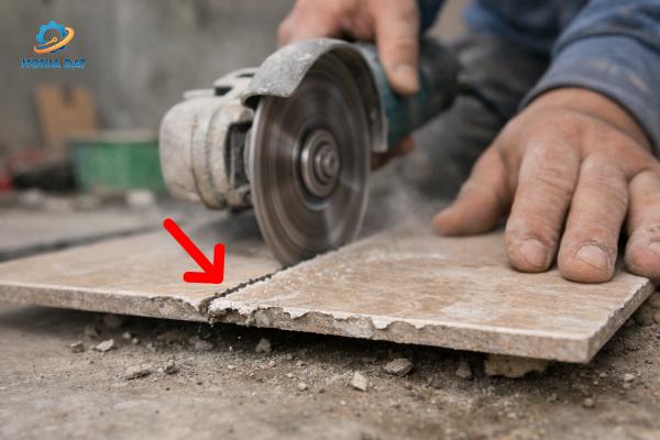 Những lỗi thường gặp khi sử dụng máy cắt gạch và cách khắc phục