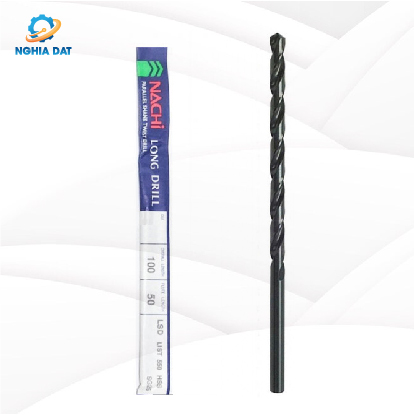 Mũi khoan loại dài dùng cho thép 8.0x200mm L550 Nachi