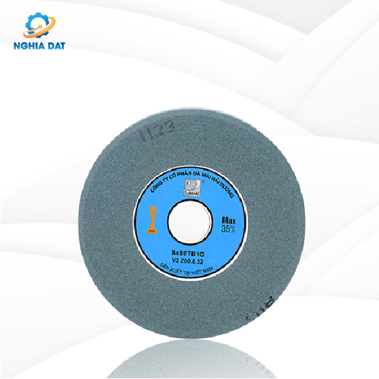 Đá mài lưỡi cưa V3 - 125.8.16 (Sx 24 - 100) Hải Dương