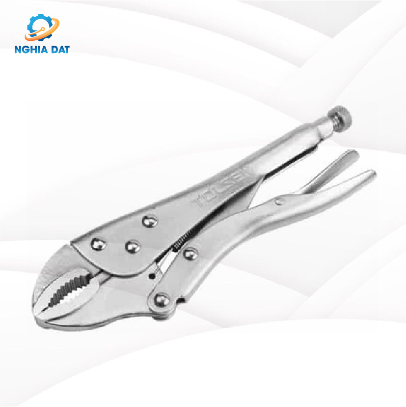 Kìm bấm chết miệng cong 10''-250mm, 10051 Tolsen