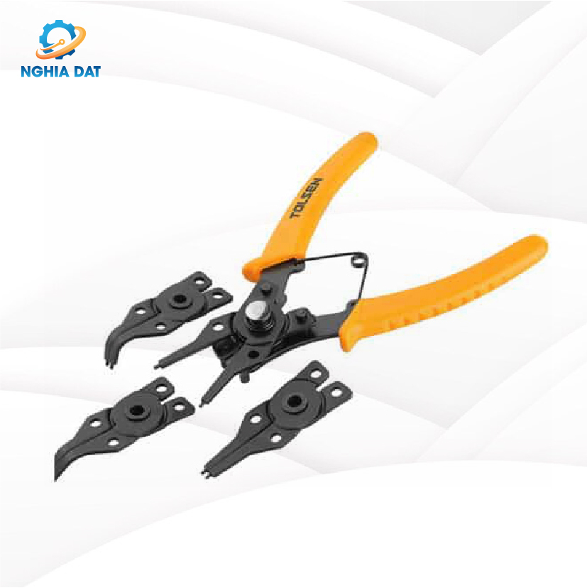 Kìm phe bộ 4 đầu 6''-160mm Tolsen
