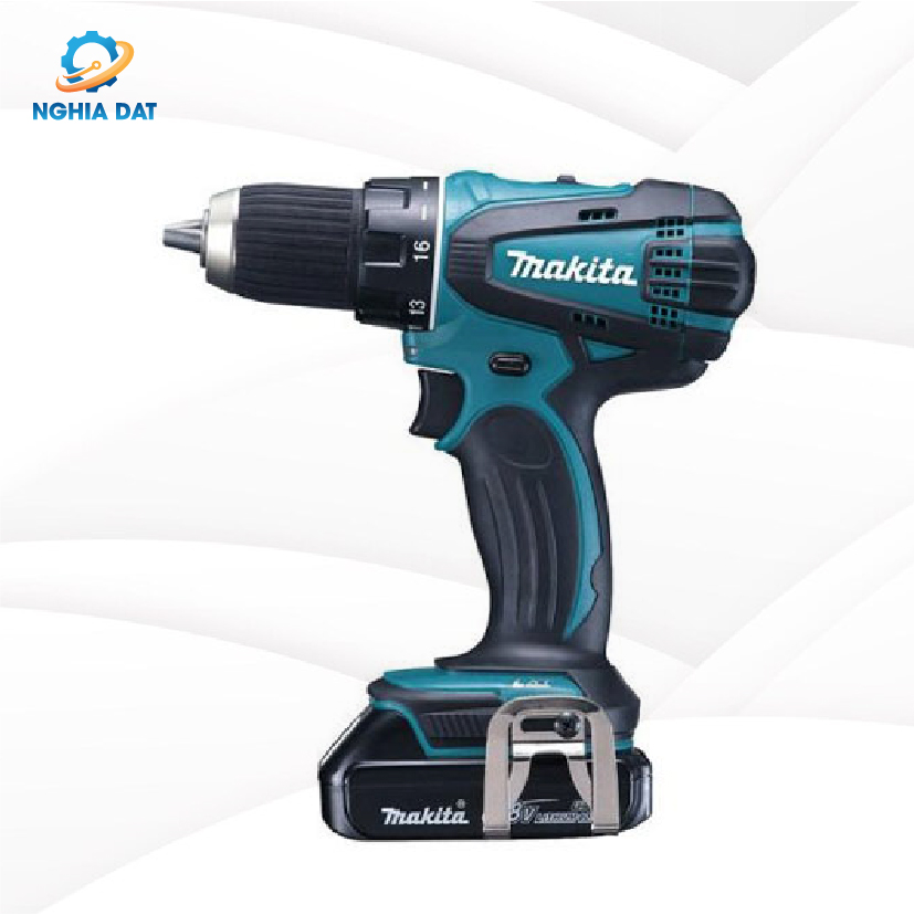 Máy khoan búa, vặn vít dùng pin(18v) MA-DHP482RAE Makita
