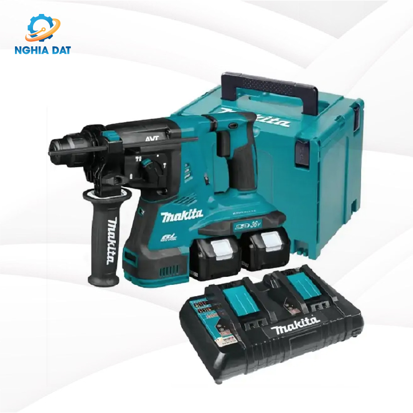 Máy khoan đa năng dùng pin(28mm/bl)(18vx2) MA-DHR280PT2J Makita