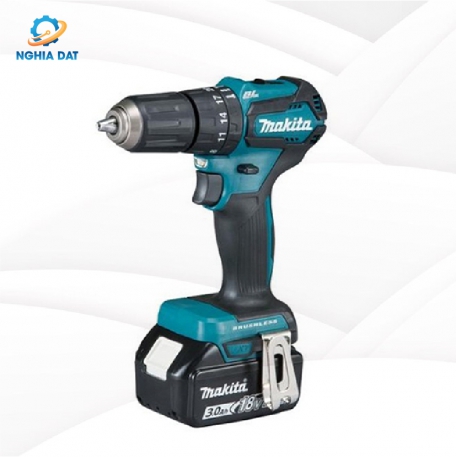 Máy khoan búa, vặn vít dùng pin(bl)(18v) MA-DHP483RFE Makita