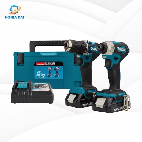 Bộ sản phẩm(dtd157+ddf487+dc18rc+bl1820b MA-DLX2423AJ Makita