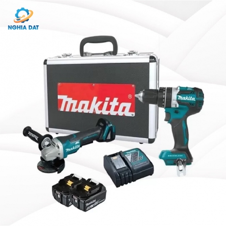 Bộ sản phẩm(ddf484＋dga404)(18v) MA-DLX2426TX1 Makita