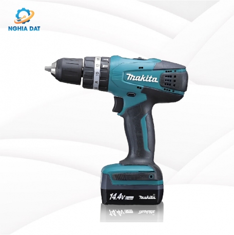 Máy khoan búa, vặn vít dùng pin(14.4v) MA-HP347DZ Makita