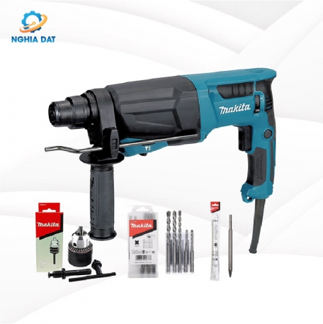 Máy khoan bê tông 3 chức năng(chuôi gàisds-plus/26mm) MA-HR2670X5 Makita