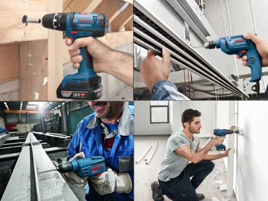 Nên chọn máy khoan pin hay máy khoan điện Bosch?