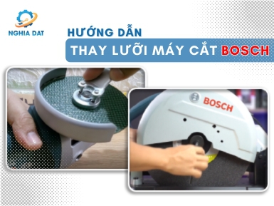 Cách thay lưỡi máy cắt Bosch đúng chuẩn